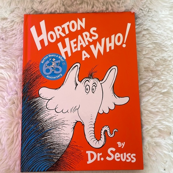Dr Seuss ( Horton heard a who!) a classic Dr Seuss book for all ages NWT - Picture 1 of 4